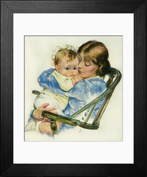 Framed Print : Mother and baby Framed Print : Mother and baby