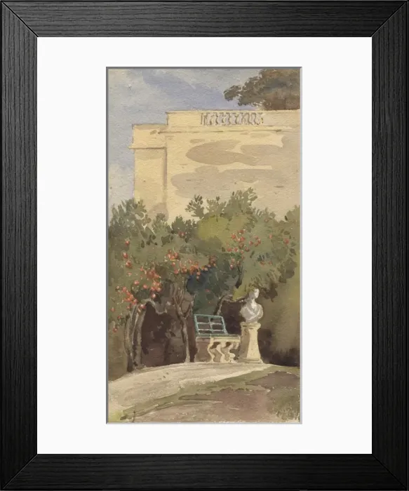 Framed Print : Barrakka Gardens, Valletta, Malta Framed Print : Barrakka Gardens, Valletta, Malta