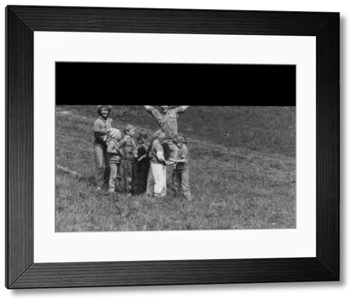 Framed Print : Swedish Beaver Scouts and Leaders Framed Print : Swedish Beaver Scouts and Leaders