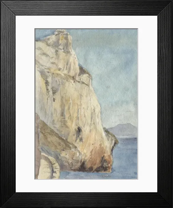 Framed Print : Gibraltar. Cliff in Gibraltar.. 1933 Framed Print : Gibraltar. Cliff in Gibraltar.. 1933