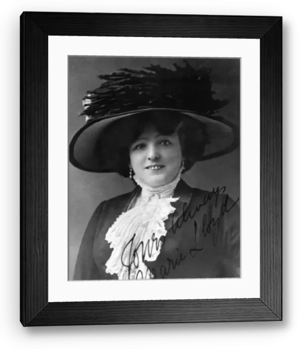 Framed Print : Marie Lloyd Framed Print : Marie Lloyd
