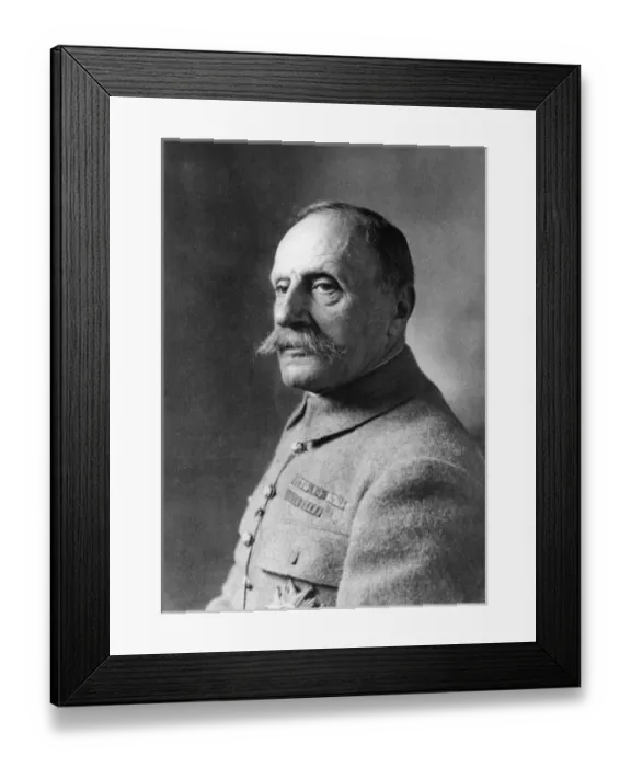 Framed Print : Marshal Foch, General in the French Army during WW1 Framed Print : Marshal Foch, General in the French Army during WW1