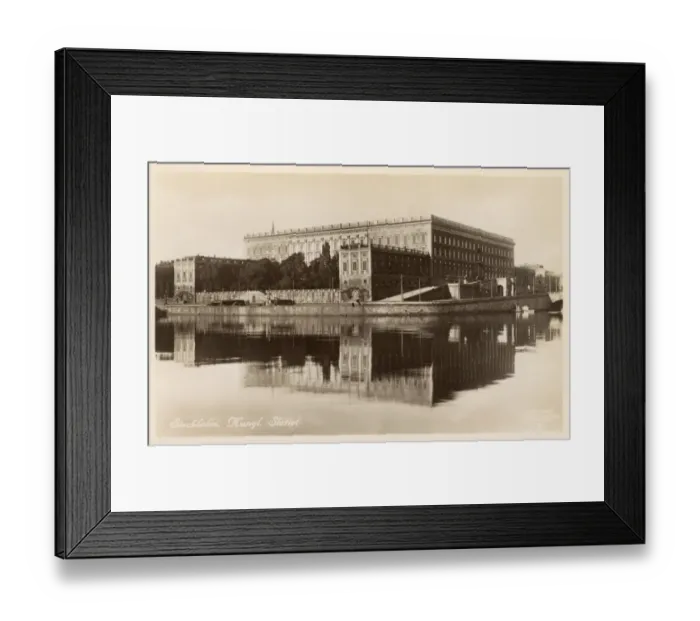 Framed Print : Stockholm, Sweden - The Royal Palace Framed Print : Stockholm, Sweden - The Royal Palace