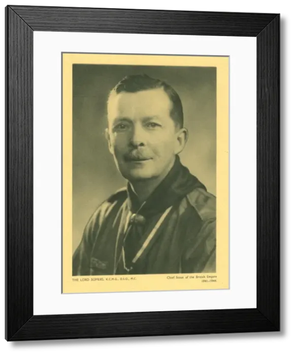 Framed Print : Chief Scout Lord Somers Framed Print : Chief Scout Lord Somers
