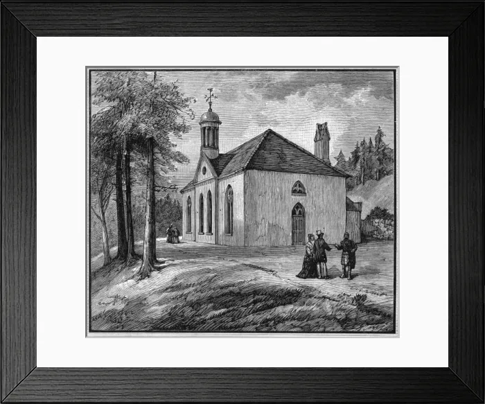 Framed Print : Old Crathie Kirk Framed Print : Old Crathie Kirk