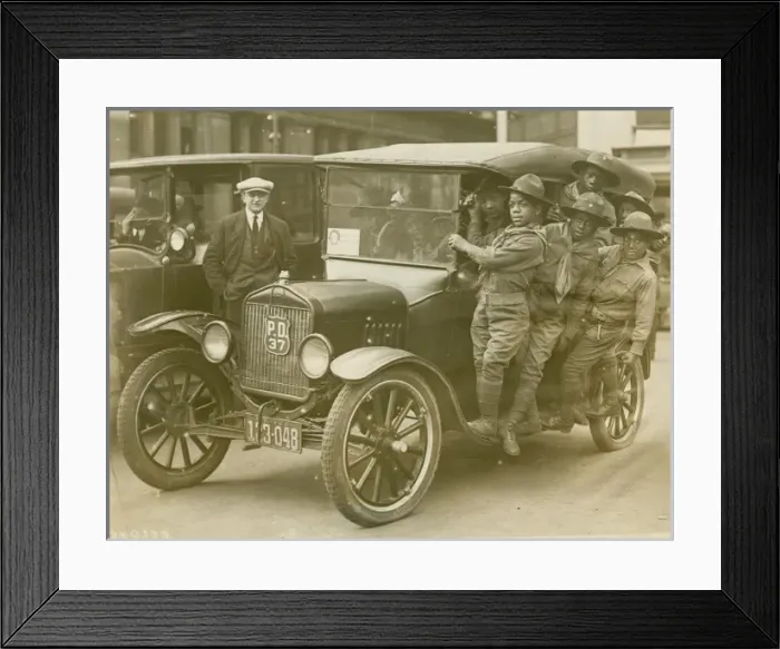 Framed Print : American Scouts, New York Framed Print : American Scouts, New York