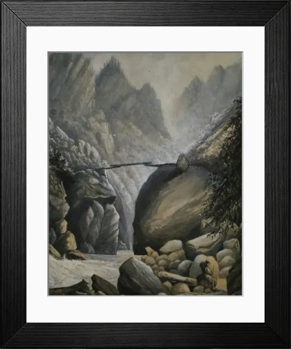 Framed Print : On the Parvali River near Manikai Framed Print : On the Parvali River near Manikai