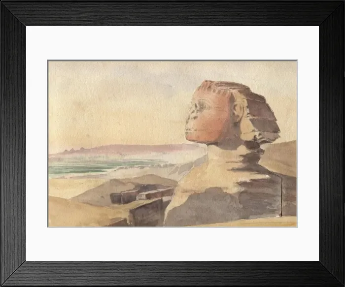 Framed Print : The Sphinx, Egypt Framed Print : The Sphinx, Egypt