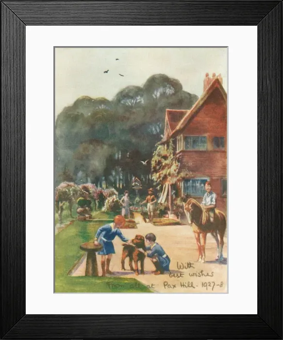 Framed Print : Pax Hill Framed Print : Pax Hill
