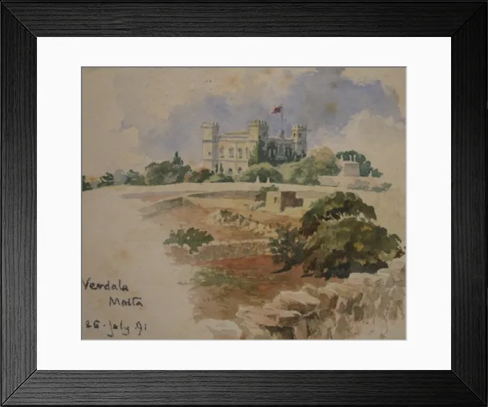 Framed Print : Verdala Palace, Malta Framed Print : Verdala Palace, Malta