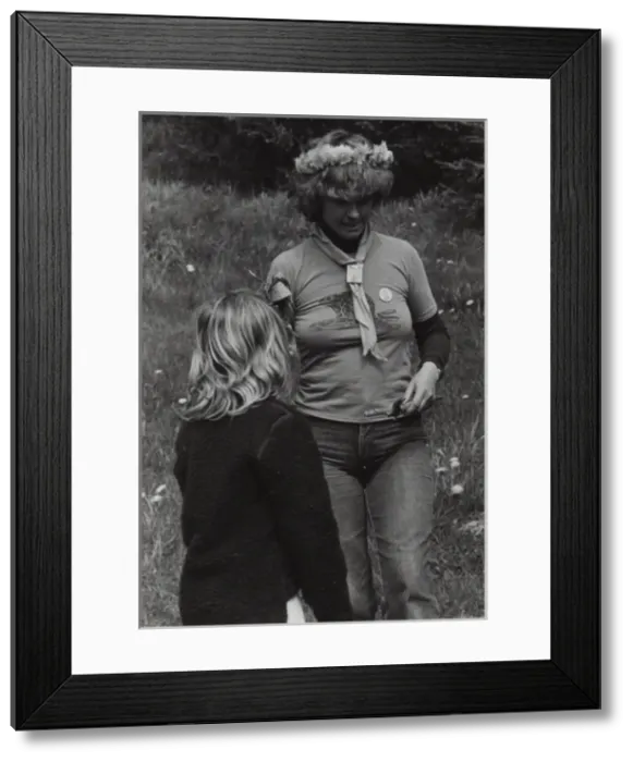 Framed Print : Swedish Beaver Scout Leader Framed Print : Swedish Beaver Scout Leader