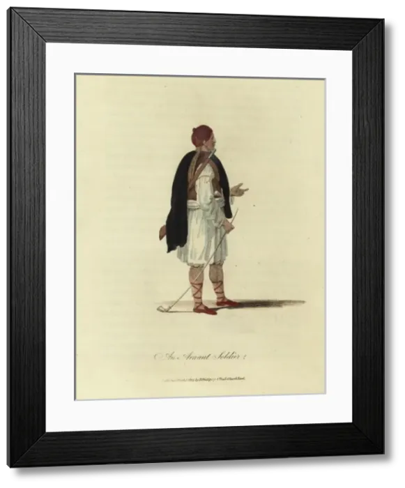 Framed Print : Arnaut soldier, Ottoman Empire Framed Print : Arnaut soldier, Ottoman Empire