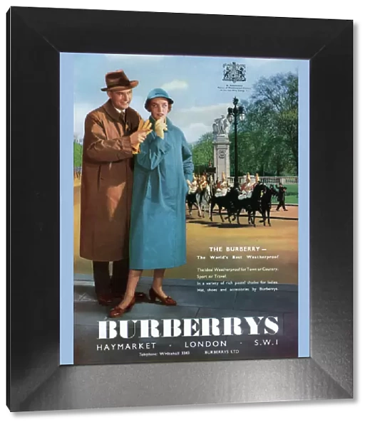 Burberrys Coronation advertisement, 1953