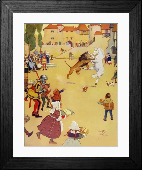 Framed Print : The Lion and the Unicorn Framed Print : The Lion and the Unicorn