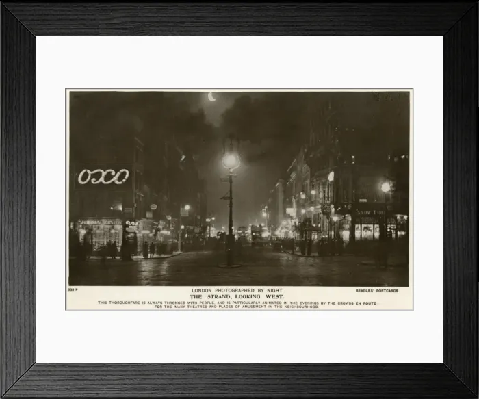 Framed Print : The Strand, London Framed Print : The Strand, London