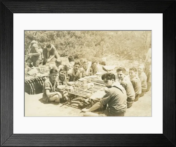 Framed Print : American Scout Camporee Framed Print : American Scout Camporee