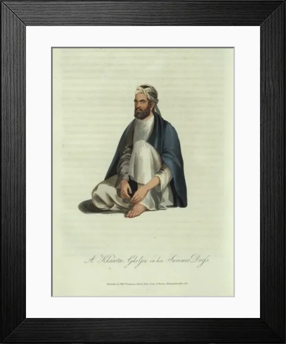 Framed Print : Ghilzai man in summer dress, Afghanistan Framed Print : Ghilzai man in summer dress, Afghanistan