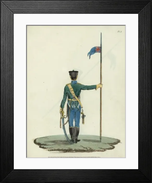 Framed Print : Lancers Corps - British Army Framed Print : Lancers Corps - British Army