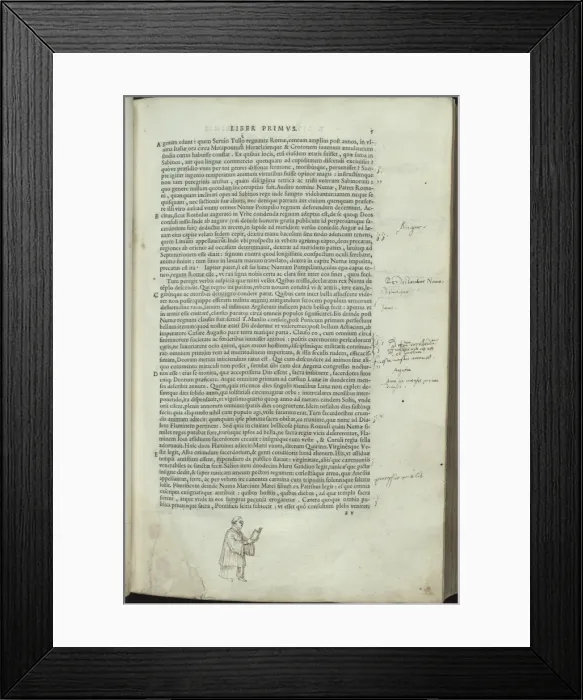 Framed Print : Monk or priest singing
