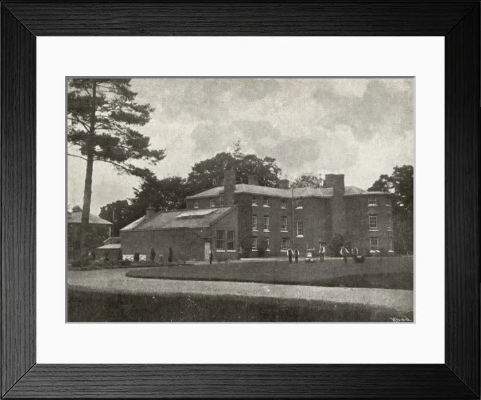 Framed Print : Boys Industrial Home, Walsham-le-Willows Framed Print : Boys Industrial Home, Walsham-le-Willows