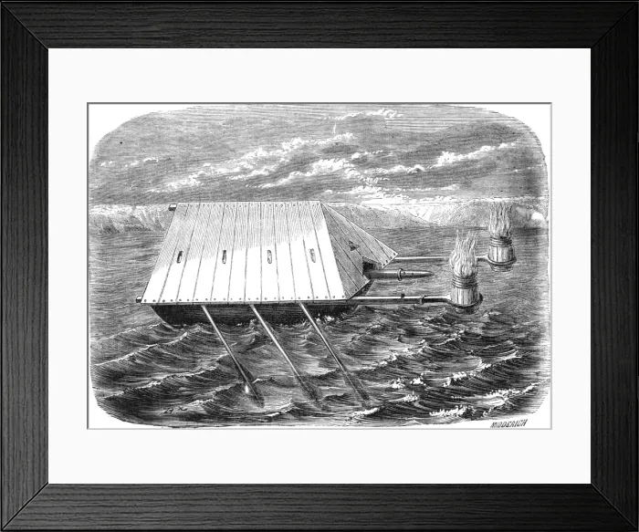 Framed Print : Greek fire ship Framed Print : Greek fire ship