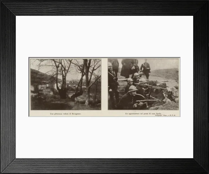 Framed Print : Anti-bandit campaign in Corsica Framed Print : Anti-bandit campaign in Corsica