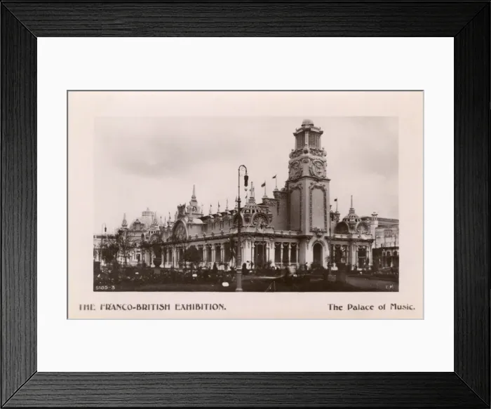 Framed Print : Palace of Music, Franco-British Exhibition, London Framed Print : Palace of Music, Franco-British Exhibition, London