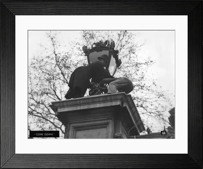 Framed Print : Come Down - Royal Wedding 1947 Framed Print : Come Down - Royal Wedding 1947