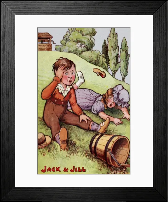 Framed Print : Jack and Jill Framed Print : Jack and Jill