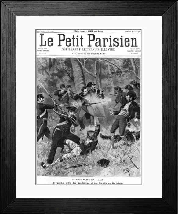 Framed Print : Battle between police and kidnappers Framed Print : Battle between police and kidnappers