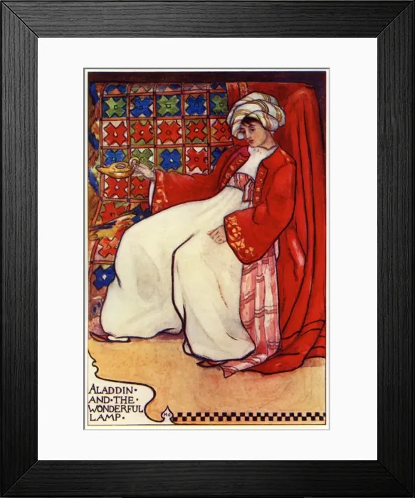Framed Print : From Aladdin by Katharine Cameron Framed Print : From Aladdin by Katharine Cameron