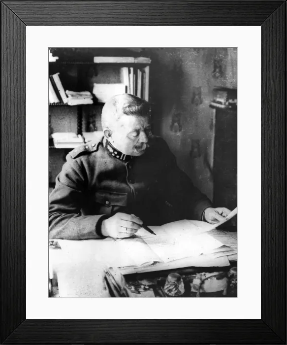 Framed Print : General Rucquoy, Chief of Staff, Belgian Army, WW1 Framed Print : General Rucquoy, Chief of Staff, Belgian Army, WW1