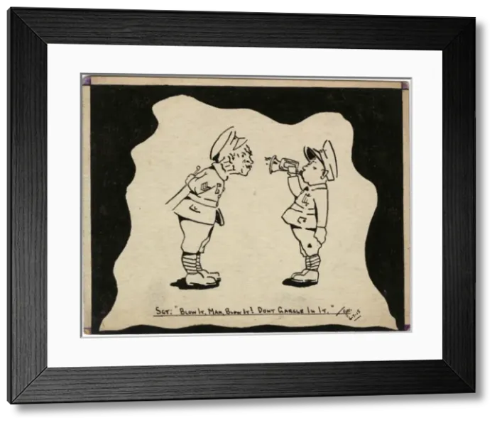 Framed Print : Blow It Man by George Ranstead Framed Print : Blow It Man by George Ranstead