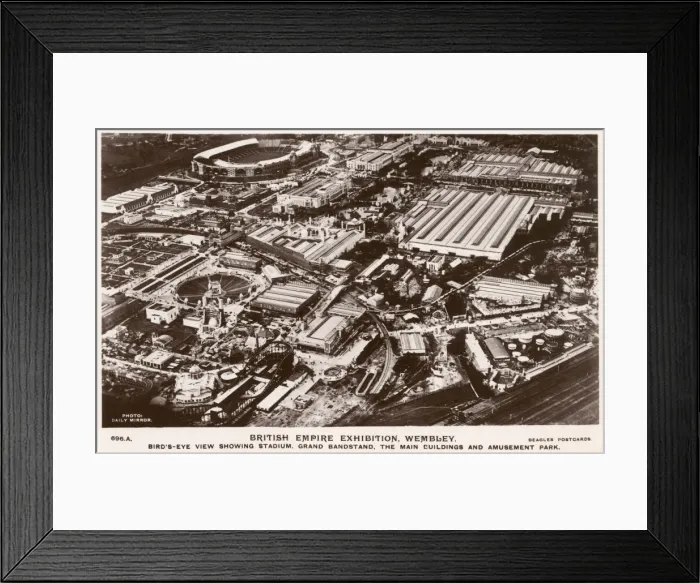 Framed Print : Aerial view, British Empire Exhibition, Wembley Framed Print : Aerial view, British Empire Exhibition, Wembley