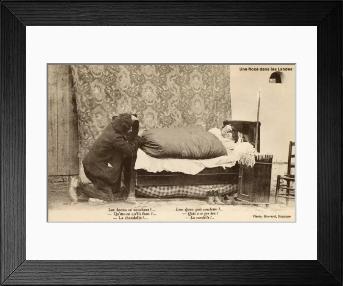 Framed Print : French Basque wedding Framed Print : French Basque wedding