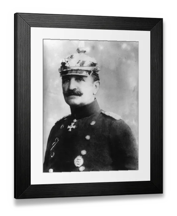 Framed Print : Helmuth von Moltke (the Younger), German Army officer Framed Print : Helmuth von Moltke (the Younger), German Army officer