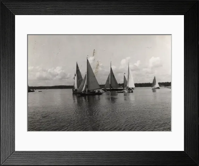 Framed Print : Sweden - British Sea Scout craft Framed Print : Sweden - British Sea Scout craft