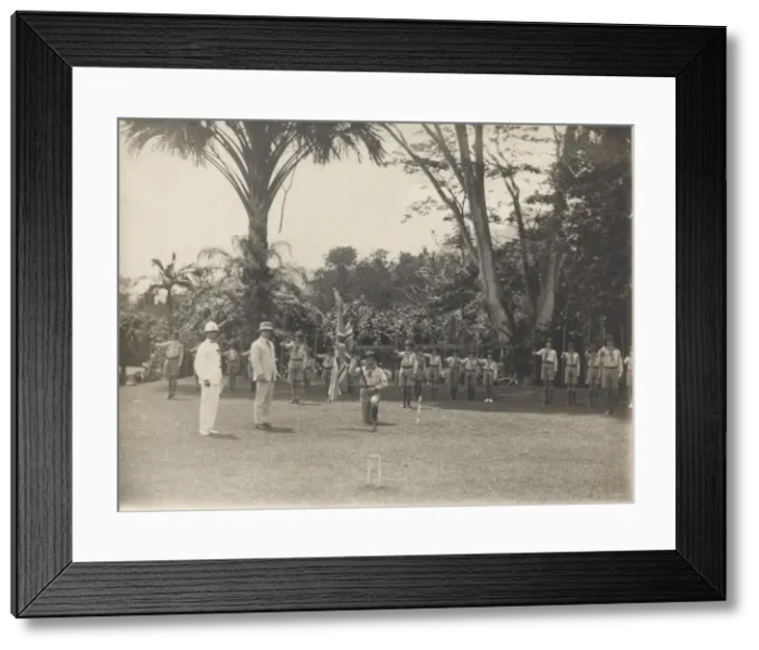 Framed Print : Seychelles Scouts Presentation Ceremony Framed Print : Seychelles Scouts Presentation Ceremony