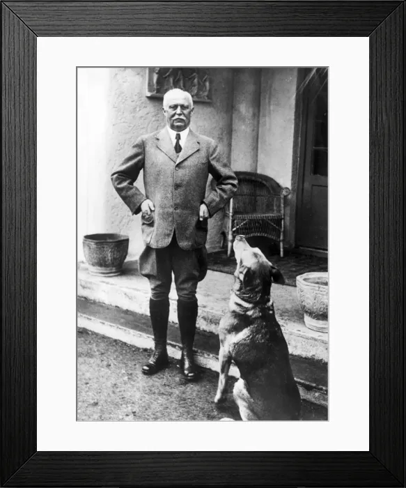 Framed Print : General Erich Ludendorff, German army officer Framed Print : General Erich Ludendorff, German army officer