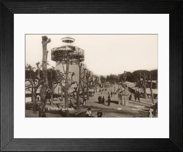 Framed Print : Empire Avenue, Festival of Empire Exhibition, Crystal Palace Framed Print : Empire Avenue, Festival of Empire Exhibition, Crystal Palace