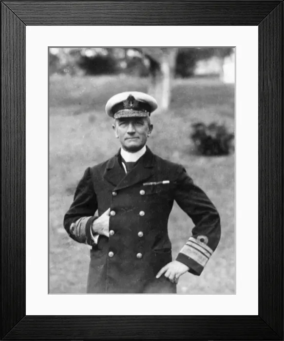 Framed Print : Vice Admiral Sir George Patey, Royal Navy officer Framed Print : Vice Admiral Sir George Patey, Royal Navy officer