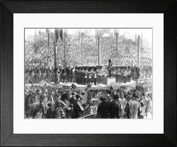 Framed Print : Grenadier Guards perform Framed Print : Grenadier Guards perform