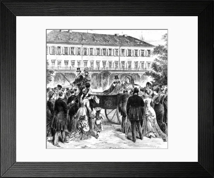 Framed Print : Attempted assasination of Wilhelm I Framed Print : Attempted assasination of Wilhelm I