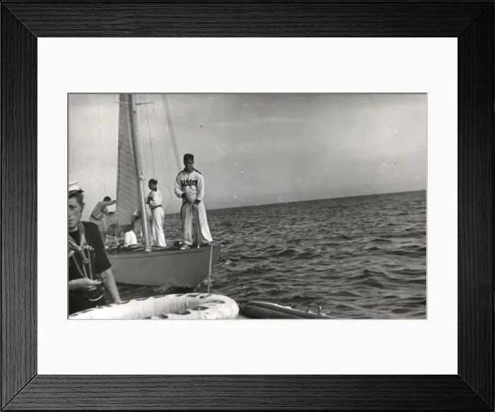 Framed Print : Sea Scouts helping at 1948 Olympics Framed Print : Sea Scouts helping at 1948 Olympics
