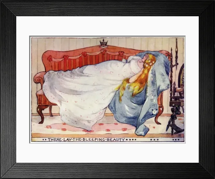 Framed Print : From The Sleeping Beauty by Katharine Cameron Framed Print : From The Sleeping Beauty by Katharine Cameron