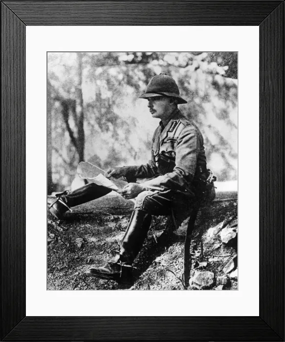 Framed Print : General Townshend at Kut Al Amara, Mesopotamia Framed Print : General Townshend at Kut Al Amara, Mesopotamia