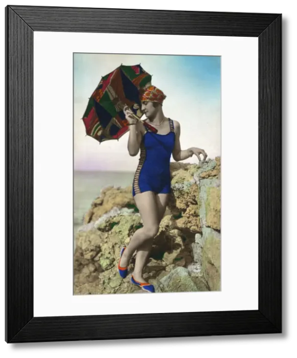 Framed Print : Bathing Belle Framed Print : Bathing Belle