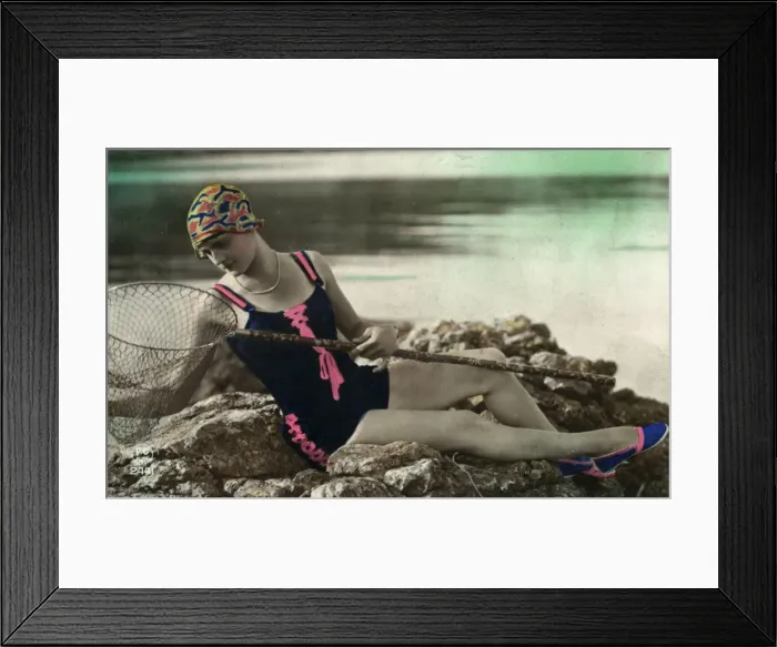 Framed Print : Bathing Belle Framed Print : Bathing Belle