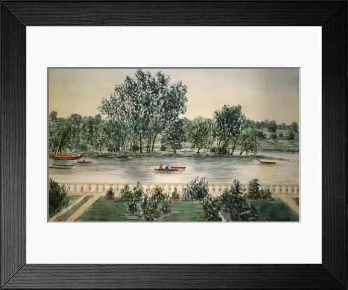 Framed Print : Richmond. Date: circa 1840s Framed Print : Richmond. Date: circa 1840s