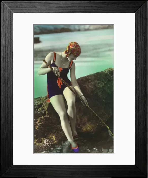 Framed Print : Bathing Belle Framed Print : Bathing Belle